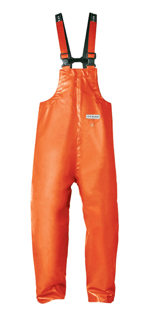 Regenschutzhose, Schlechtwetterhose, Latzhose